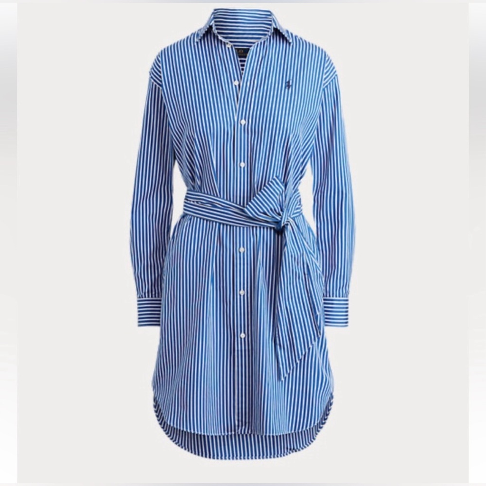 Polo Ralph Lauren Striped Cotton Shirtdress